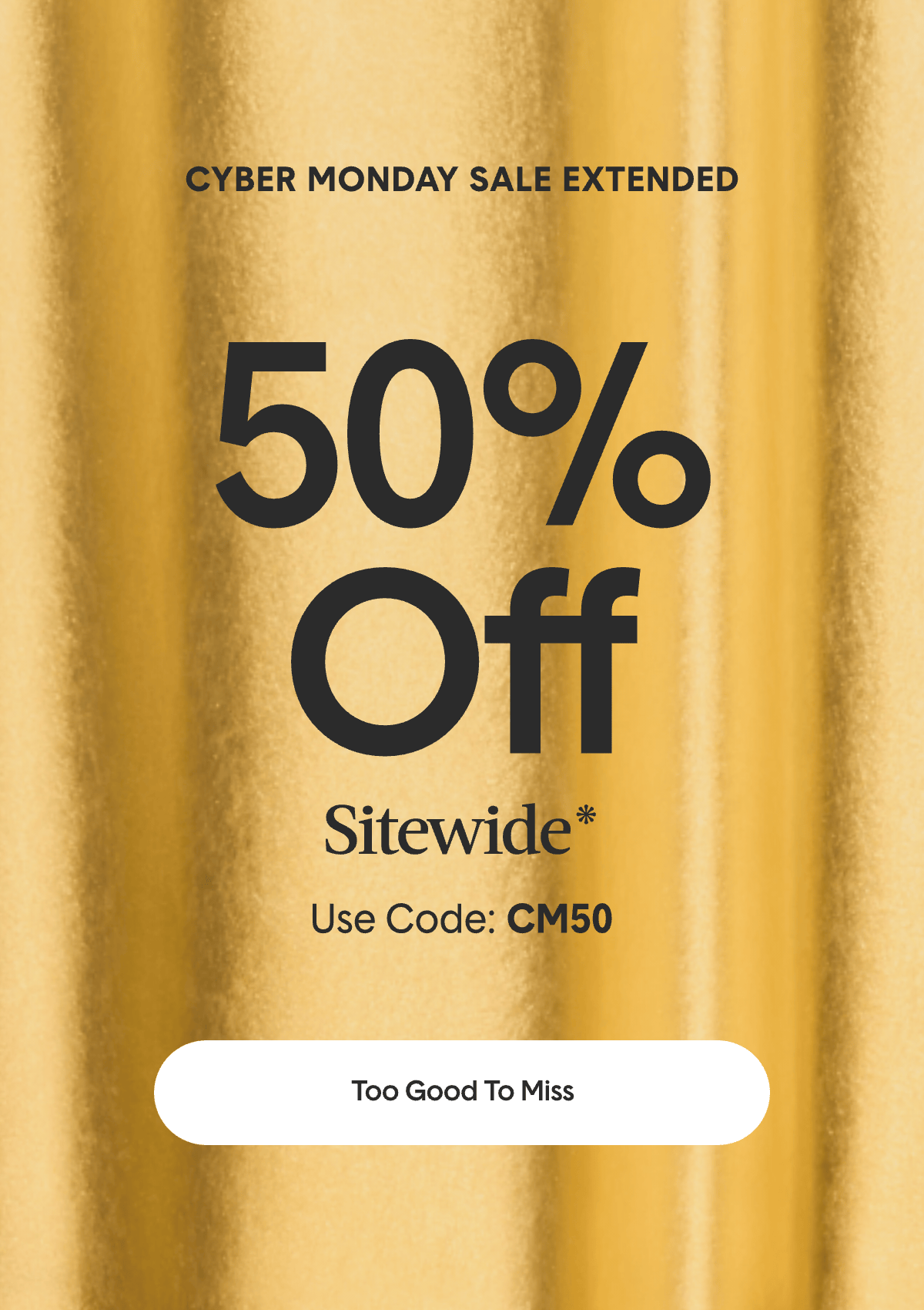 Cyber Monday Sale - Extended! LAST CHANCE!