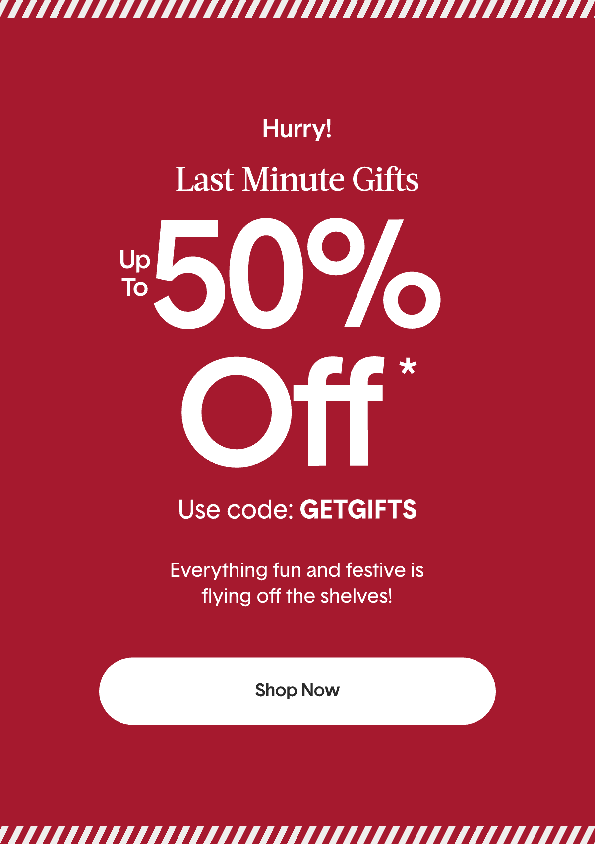 Up to 50% Off