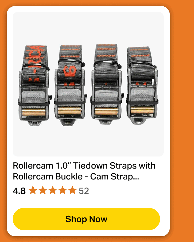 1.0" Straps
