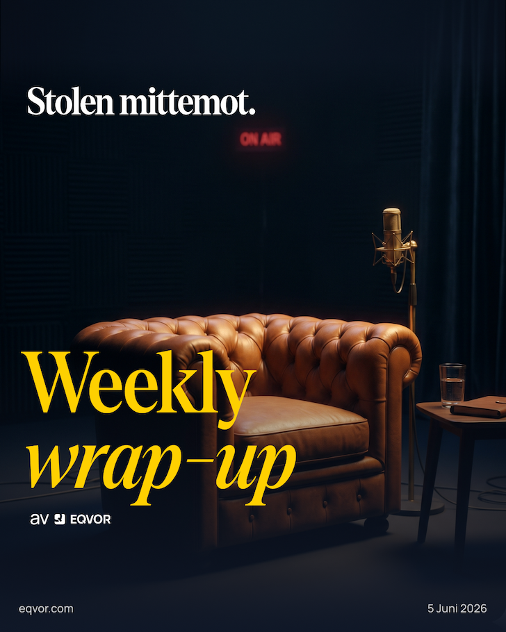 Weekly Wrap-Up: Stolen mittemot.