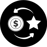 Rewards upon signup, purchase, and more.