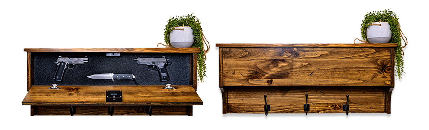 Tactical Rustic Coat Rack