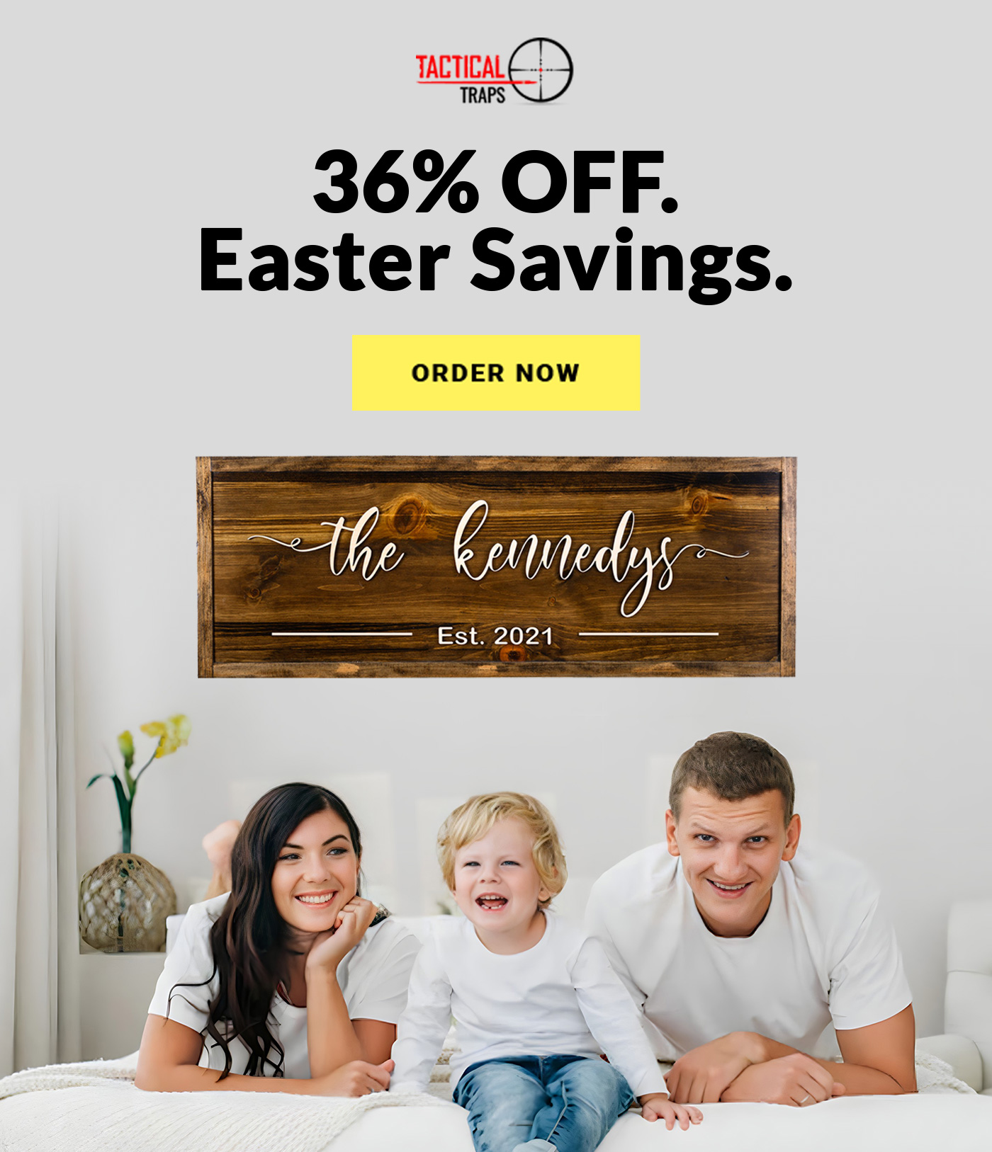 36% OFF. EASTER SAVINGS