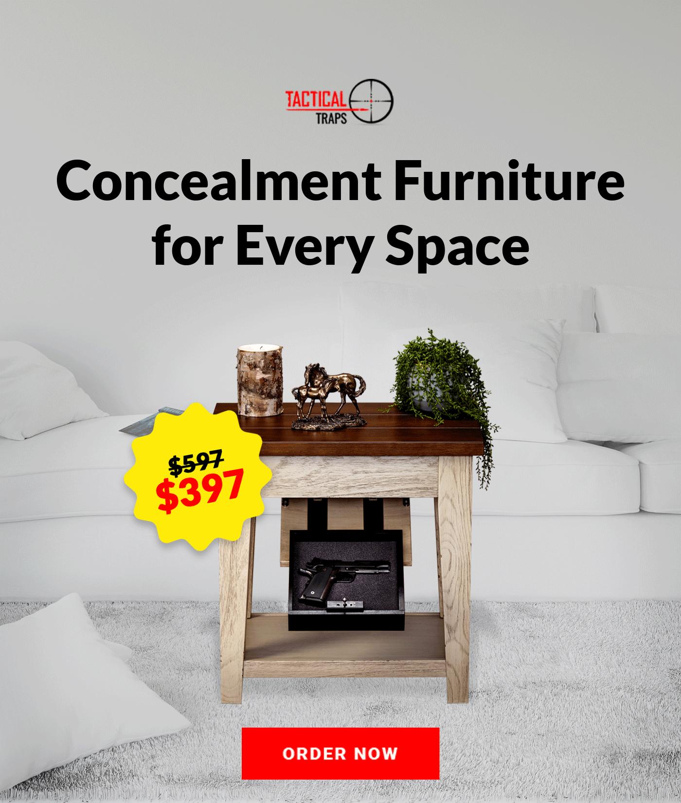 Concealment Furniture for Every Space
