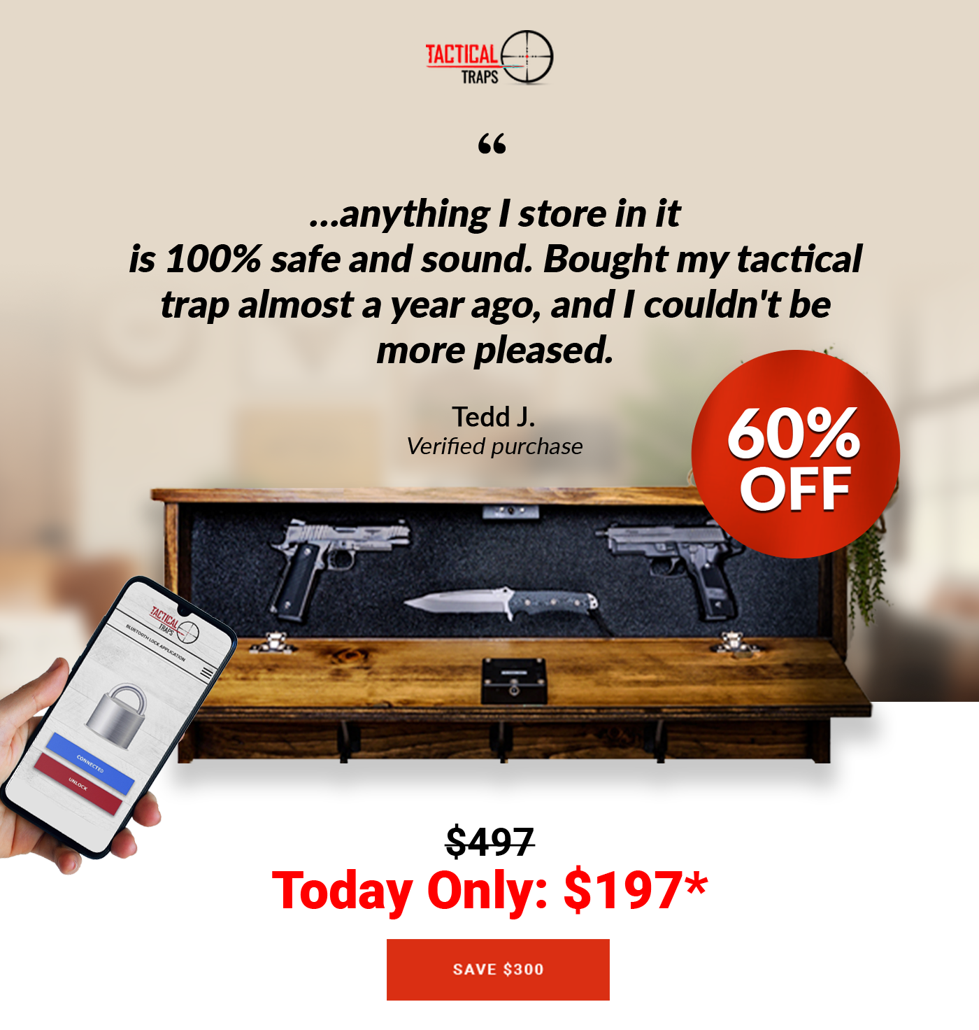 …anything I store in it  is 100% safe and sound.