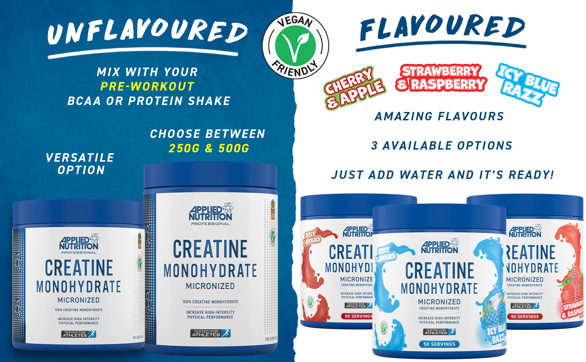 Increase strength & power for just 55p per day 🤯 Applied Nutrition