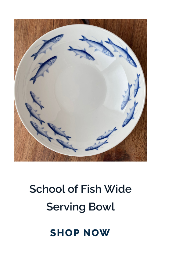 School of Fish Wide Serving Bowl. SHOP NOW 