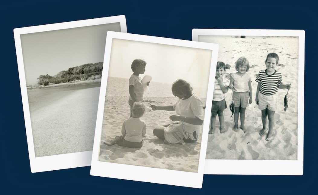 Childhood Nantucket photos from our founder