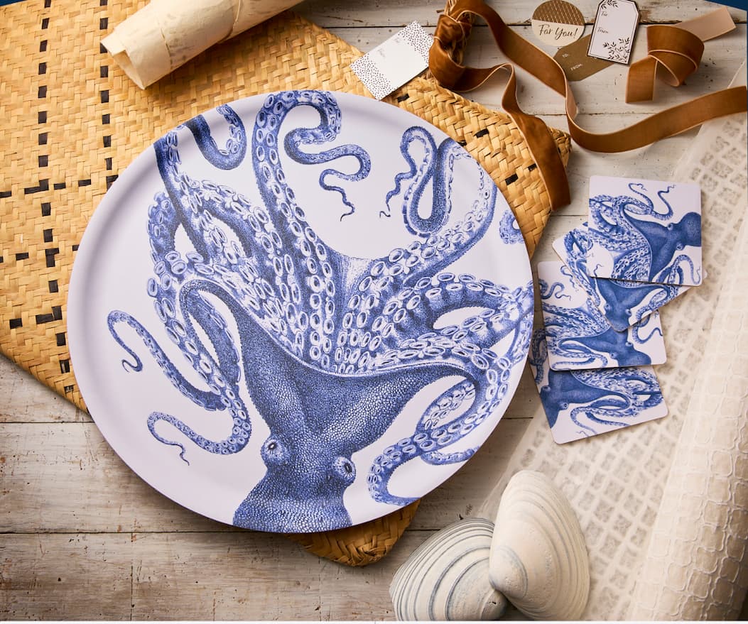 Lucy Birchwood Tray and Coaster Bundle