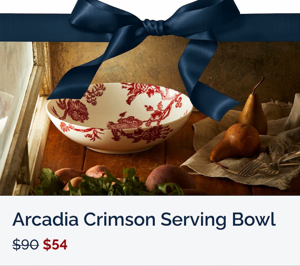 Ardadia Crimson Serving Bowl