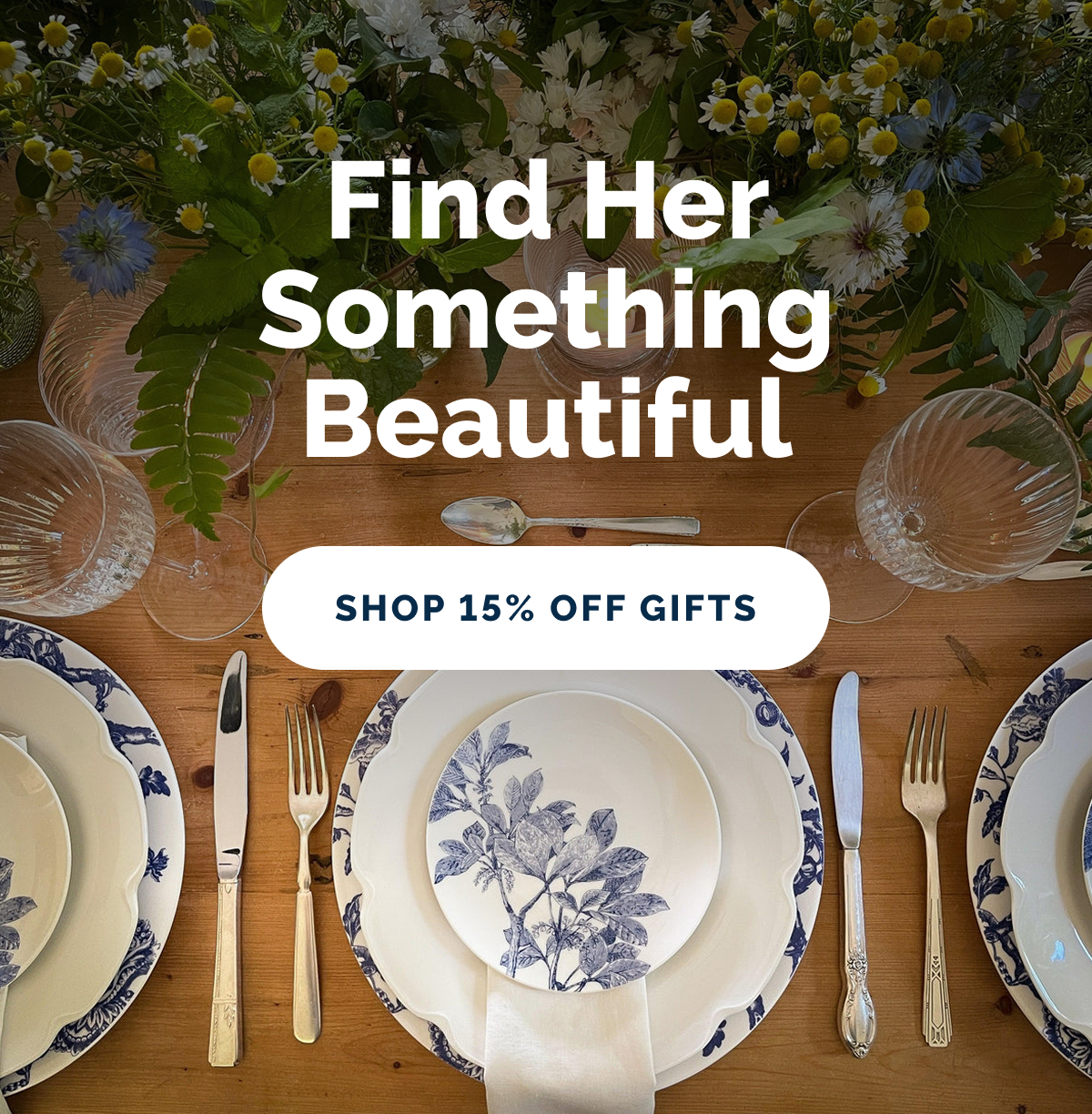 Find Her Something Beautiful. Shop 15% Off Gifts