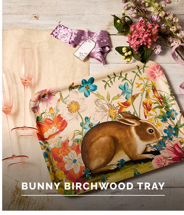Bunny Birchwood Tray