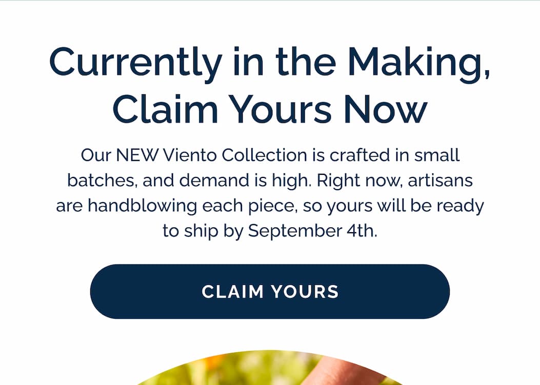 Currently in the making, claim yours now