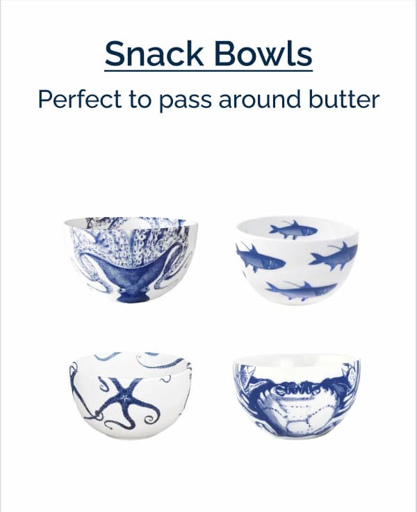 Coastal Snack Bowls