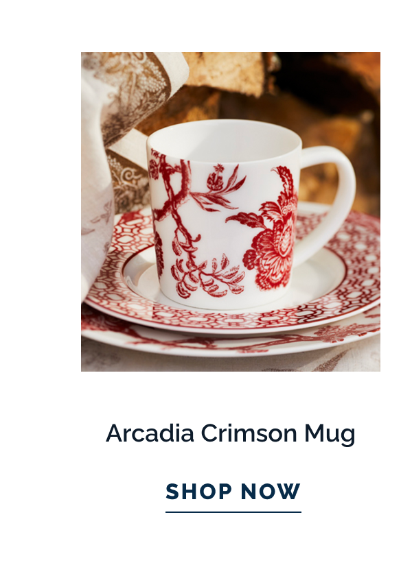 Arcadia Crimson Mug. SHOP NOW