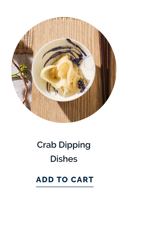 Crab Dipping Dishes. ADD TO CART