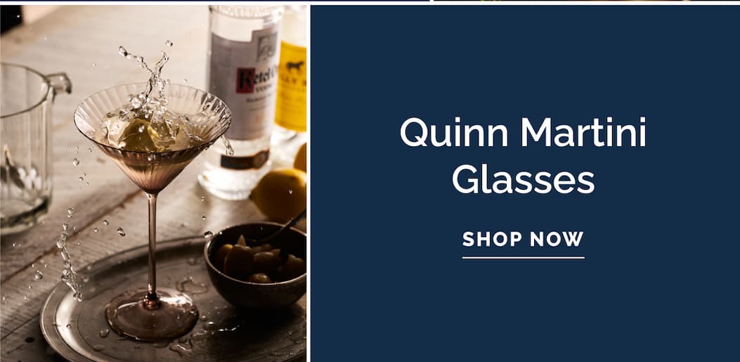 Quinn Martini Glasses