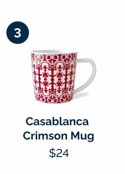 Casablanca Crimson Mug