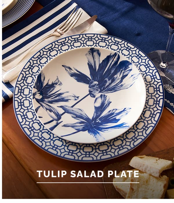 Tulip Salad Plate