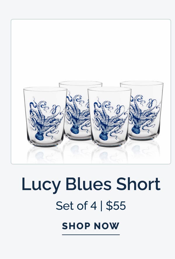 Lucy blues short - set of 4 - $55