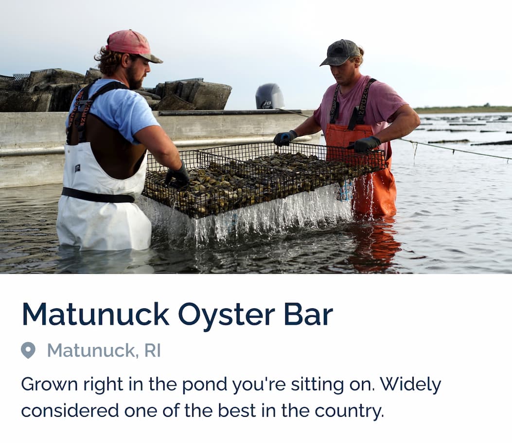 Matunuck Oyster Bar