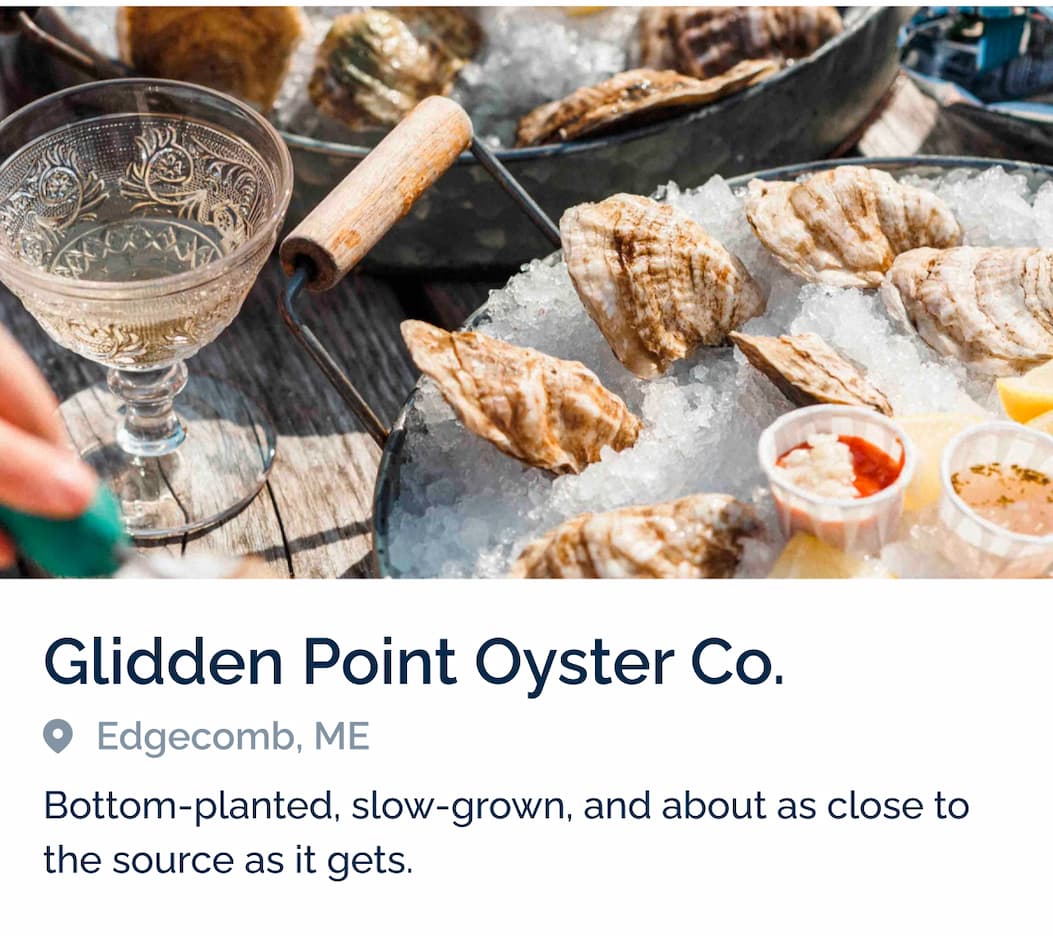 Glidden Point Oyster Co. 
