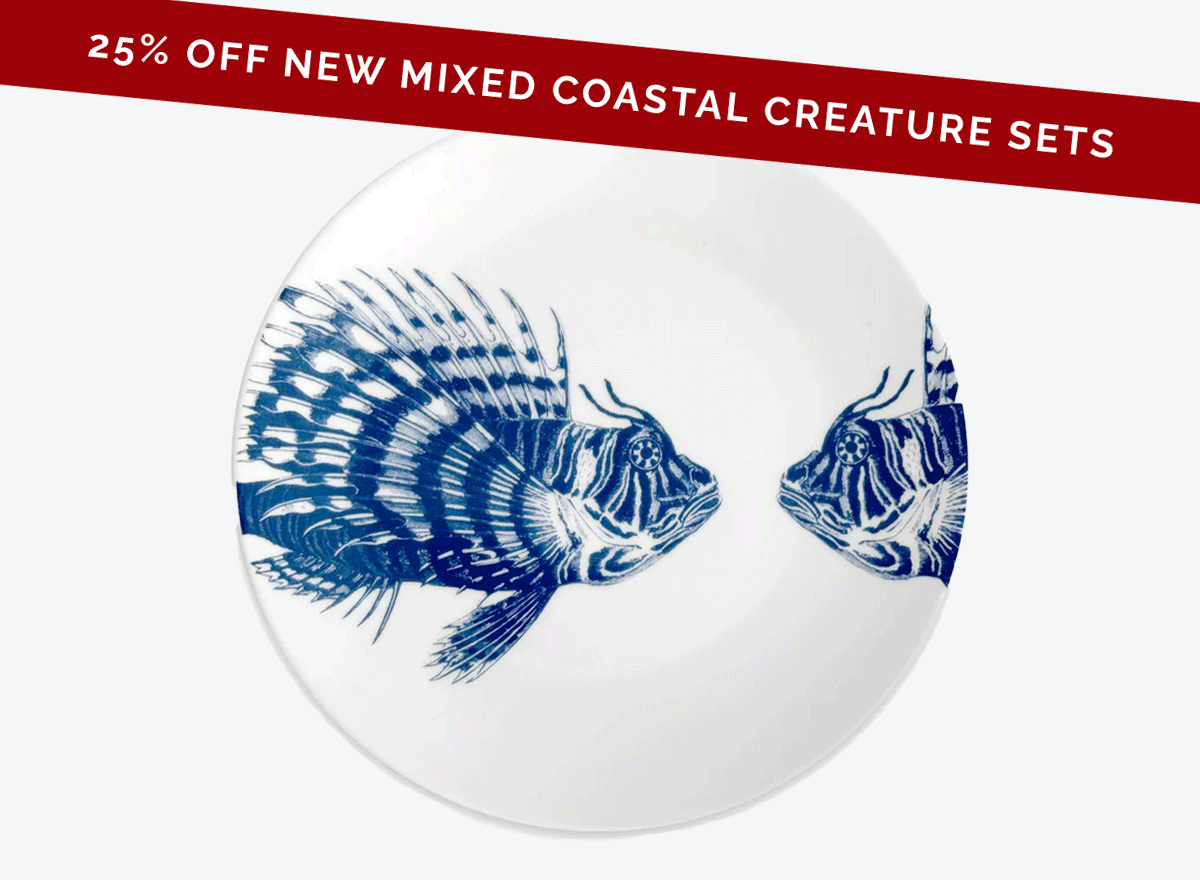 25% Off New Coastal Creature Set