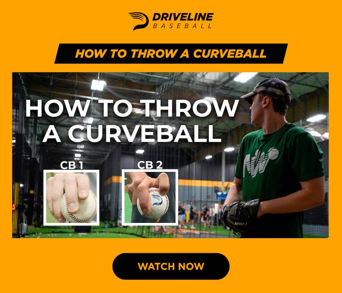 Pitching HowTo Developing A Nasty Curveball Driveline Baseball