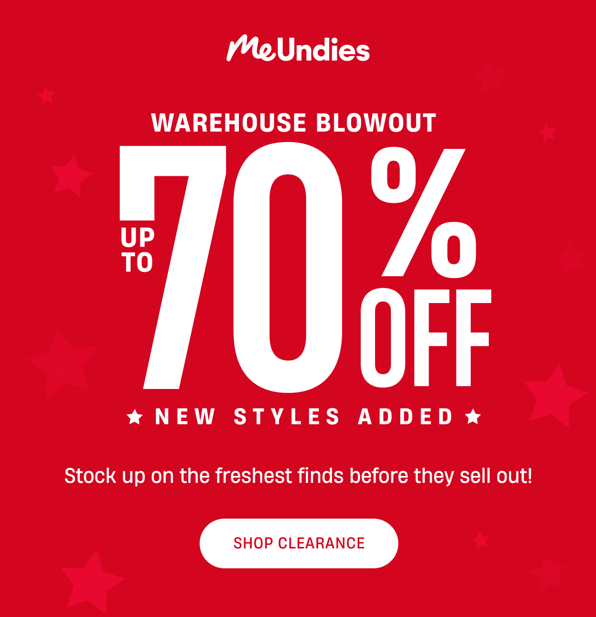 MeUndies | Warehouse Blowout | Up to 70% Off | Shop Clearance