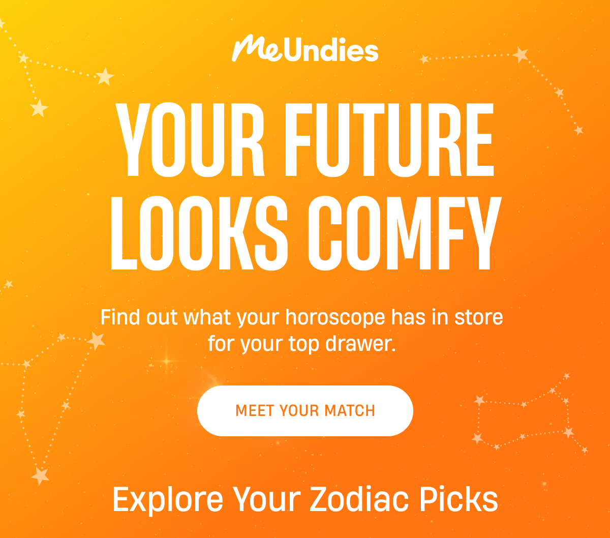 Your future looks comfy | Meet Your Match