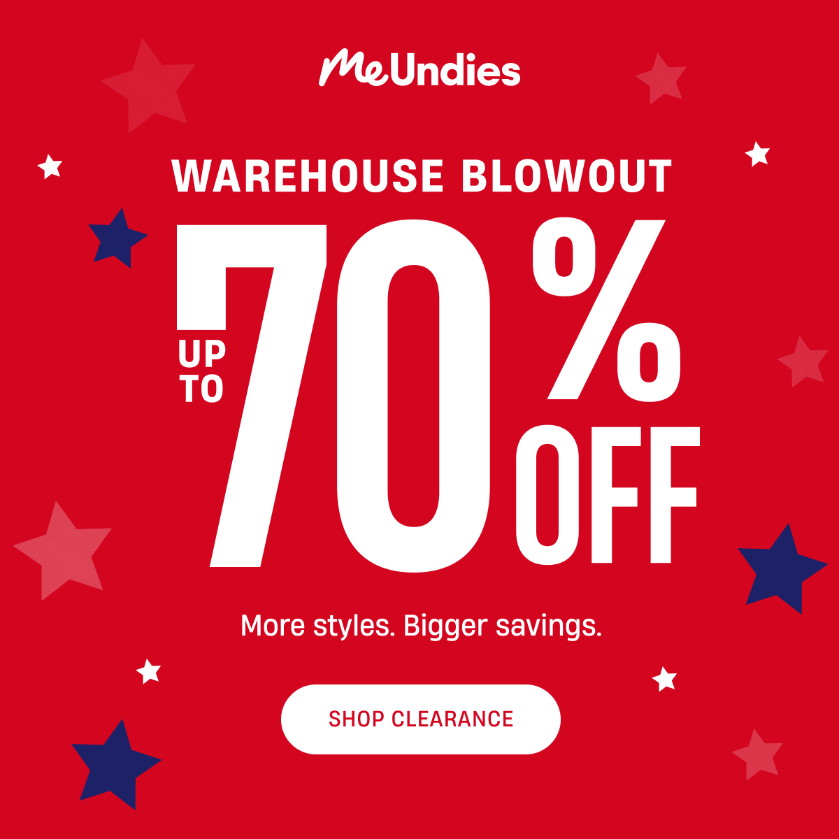 MeUndies | Warehouse Blowout | Up to 70% Off | Shop Clearance