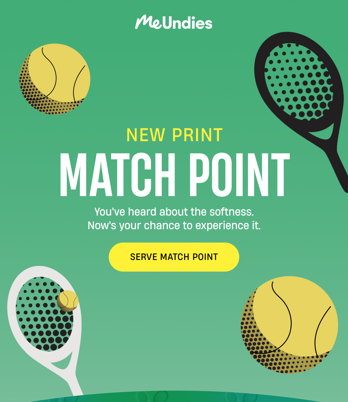 MeUndies | New Print Match Point | Serve Match Point
