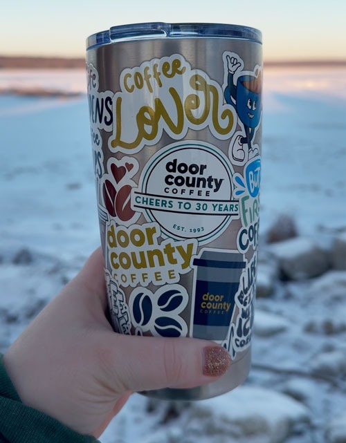 Sticker Travel Mug