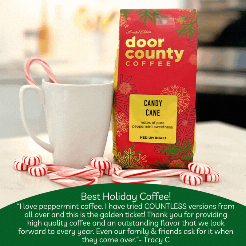 Candy Cane Flavored Coffee