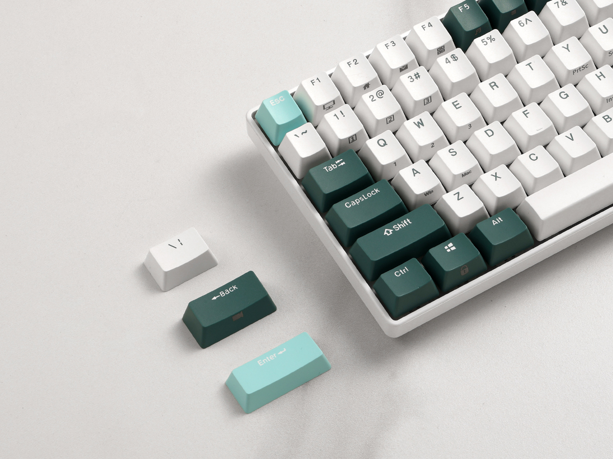 RK96 in NEW COLORS Camp Green & Forest Blue RK Royal Kludge