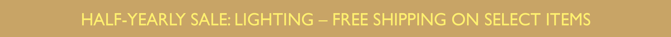 Half-Yearly Sale