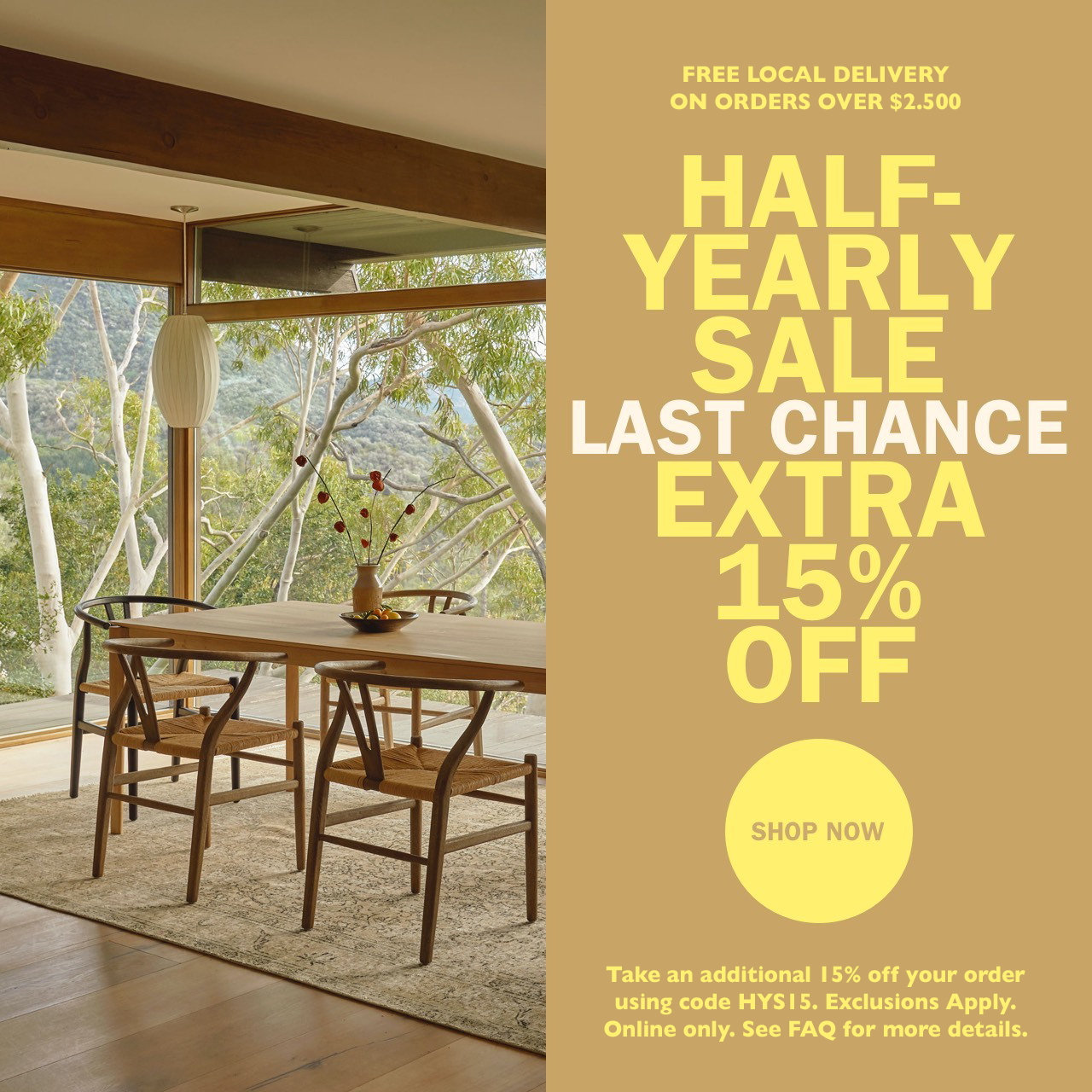 Half-Yearly Sale Ends