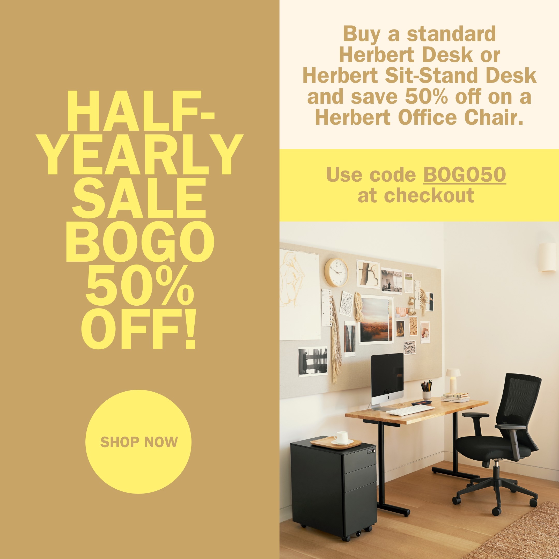 Half-Yearly Sale: BOGO 50% OFF