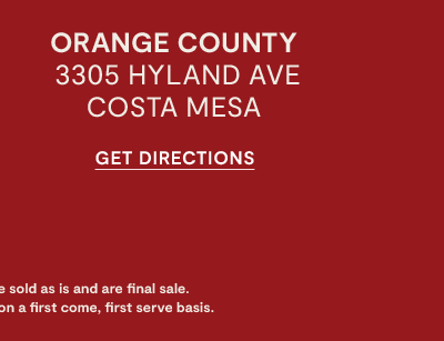 Get Directions to the OC Store