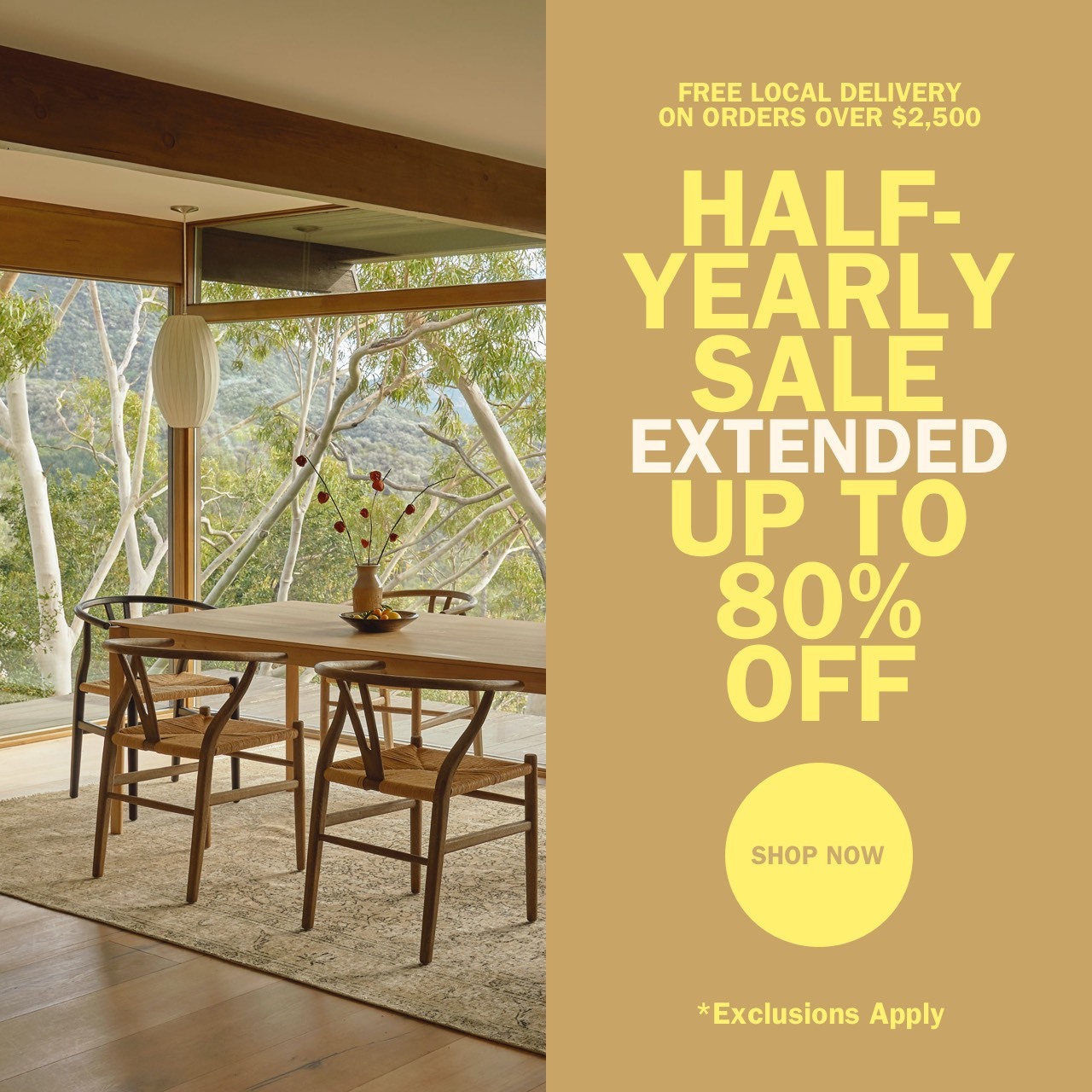 Half-Yearly Sale Extended