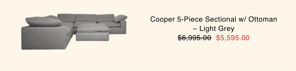 Cooper 5-Piece Sectional