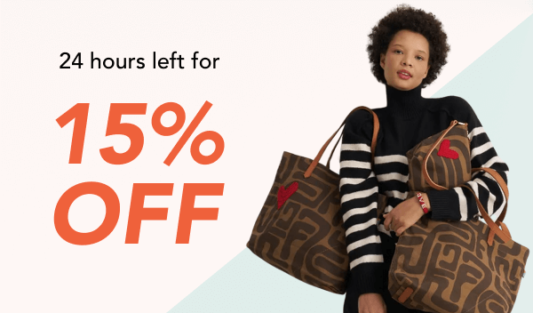 24 hours left for 15% OFF