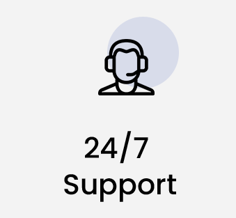 24/7  Support