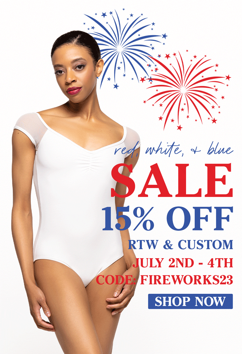 Save 15 on RTW & Custom Dancewear! 🩰 Eleve Dancewear