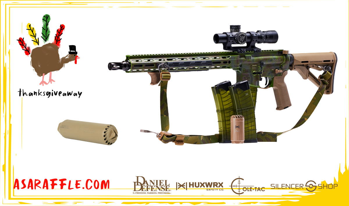 thanksgiveaway. ASARAFFLE.com