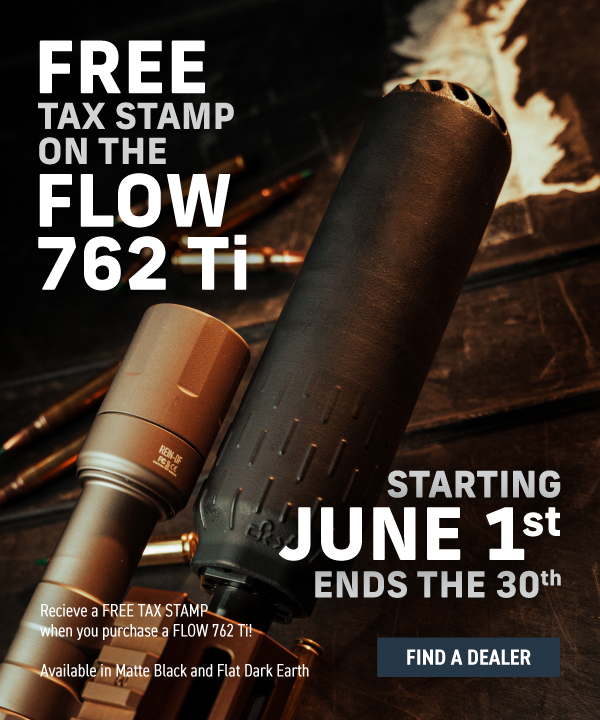 Free Tax Stamp on the FLOW 762 Ti [FIND A DEALER]