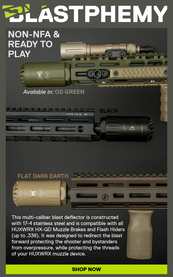 Blastphemy, Non-NFA & Ready to Play