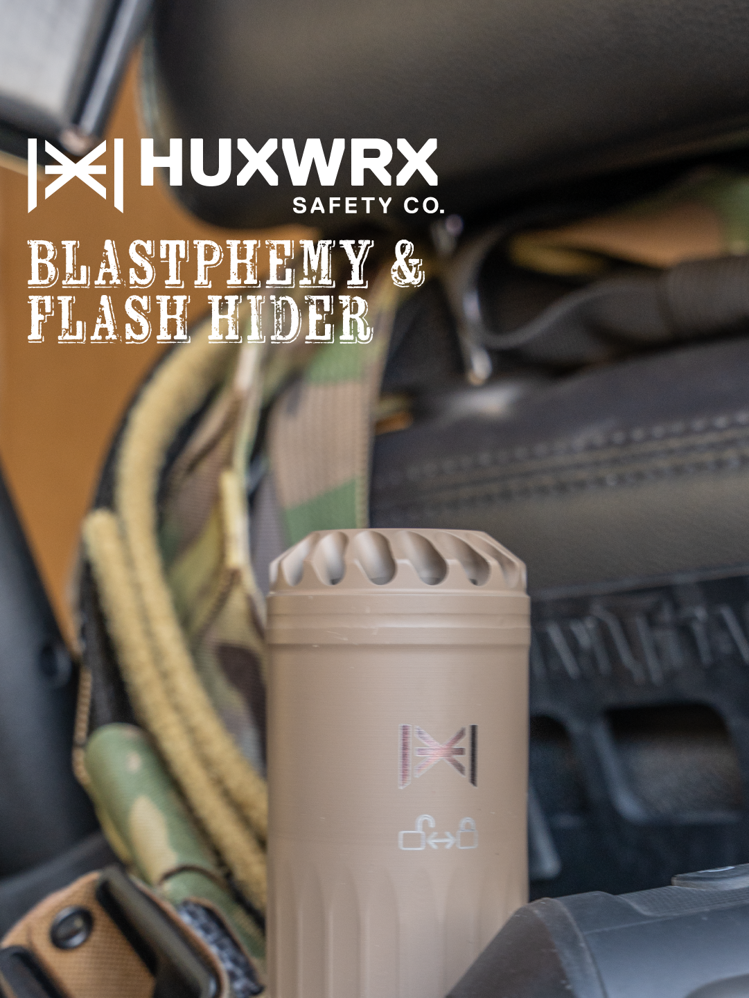 HUXWRX Blastphemy & Flash Hider