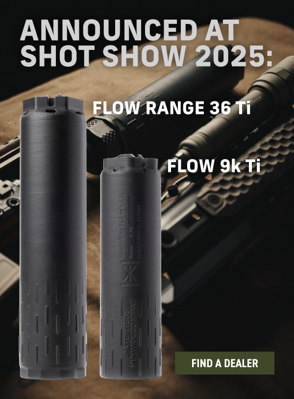 Announced at SHOT Show 2025: FLOW Range 36 Ti, FLOW 9k Ti. [FIND A DEALER]