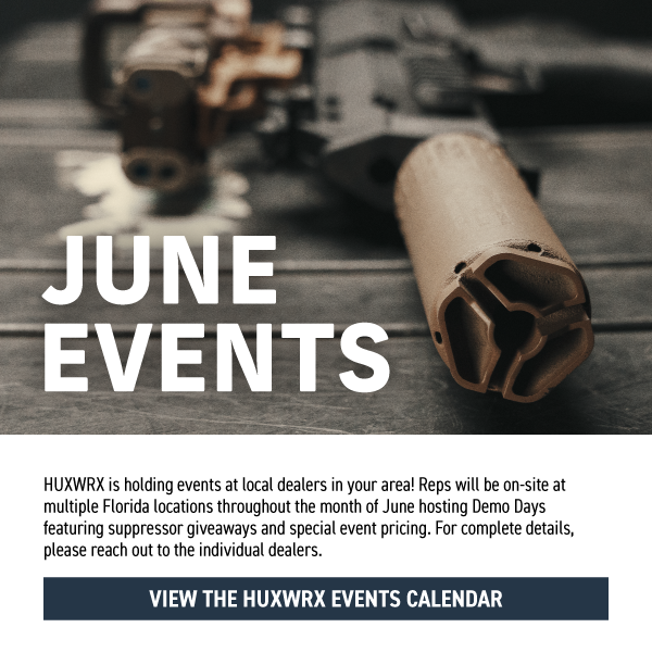 June Events [VIEW THE HUXWRX EVENTS CALENDAR]